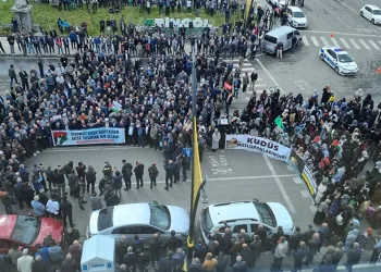 Bingöl’den Filistin’e destek yürüyüşü
