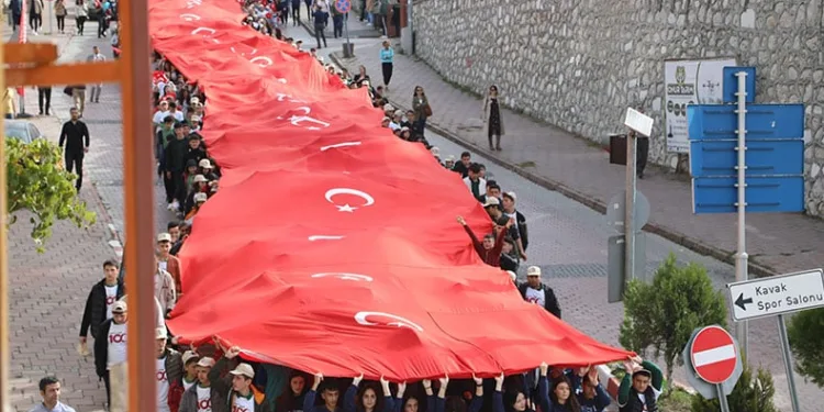 Kavak’ta Ata Yürüyüşü