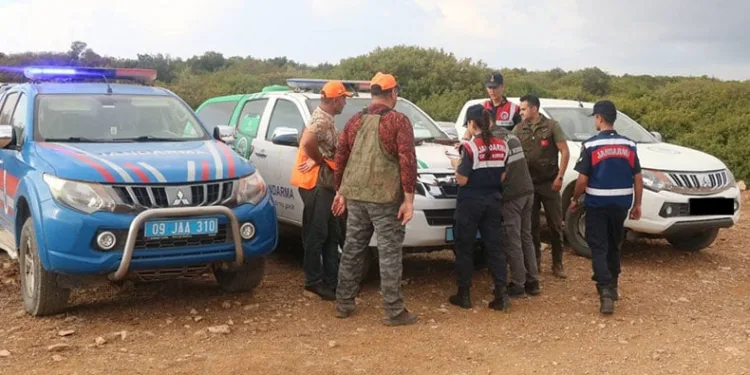 Jandarma ekipleri kaçak ava geçit vermiyor