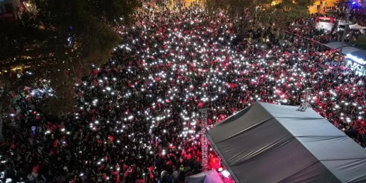 Bandırma’da Cumhuriyet coşkusu