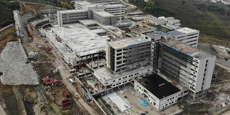 Şehir Hastanesi inşaatı yüzde 80 tamamlandı