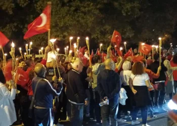 Bursa, Cumhuriyet’in 100’üncü yılı için yürüdü