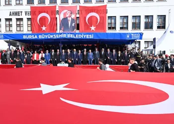 Bursa’da Cumhuriyet coşkusu
