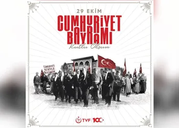 Spor camiasından Cumhuriyet Bayramı paylaşımları