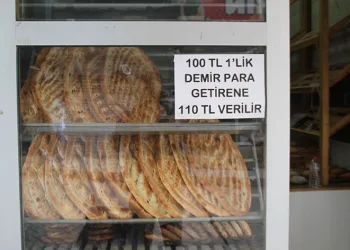 100 lira getirene 110 lira veriyor
