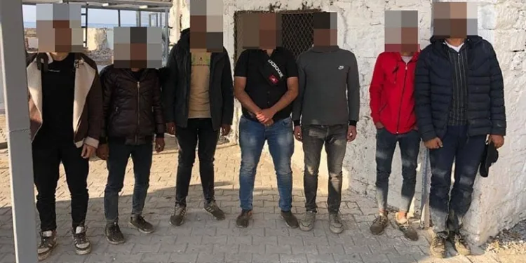 25 düzensiz göçmen yakalandı