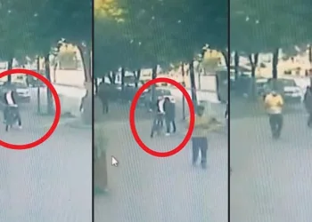 Bisikleti çalan hırsızlar kameraya yakalandı