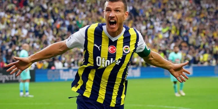 Edin Dzeko, Süper Lig’de 5. golünü attı
