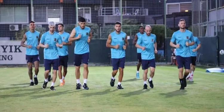 Corendon Alanyaspor, Karagümrük maçı hazırlıklarına başladı