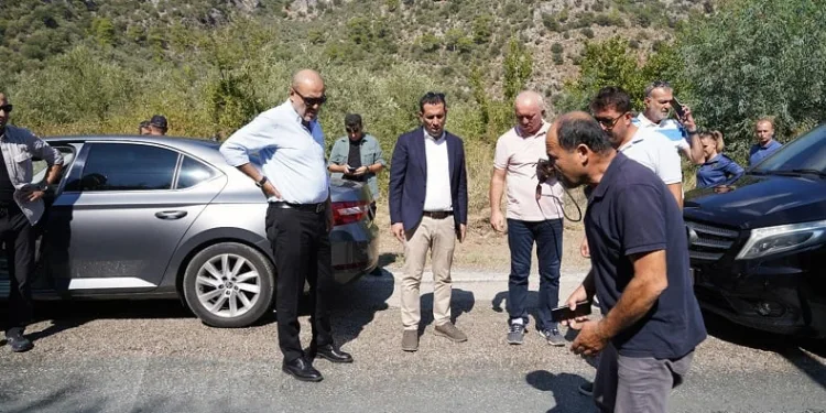 Cumhurbaşkanlığı bisiklet turu güzargahında inceleme