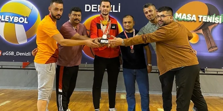 Çameli Belediyesi, Kamu Spor Oyunları Turnuvasında 3. oldu