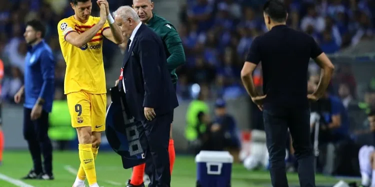 Barcelona’da Robert Lewandowski sakatlandı