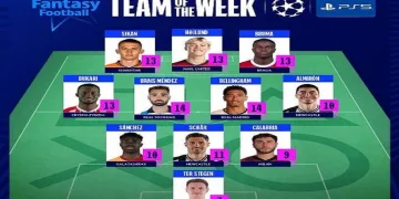 Davinson Sanchez, UEFA Şampiyonlar Ligi’nde haftanın 11’inde