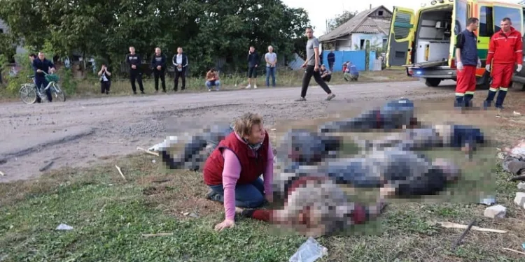 Rusya, Harkov’da sivilleri vurdu:50 ölü