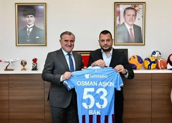 Trabzonspor Başkanı Ertuğrul Doğan, Bakan Bak’ı ziyaret etti