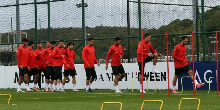A Milli Futbol Takımı, Hırvatistan maçının hazırlıklarına başladı