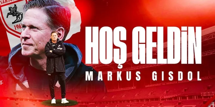 Samsunspor’un hocası Markus Gisdol oldu