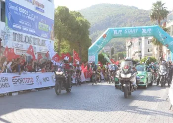 Cumhurbaşkanlığı Bisiklet Turu Fethiye – Marmaris etabı başladı
