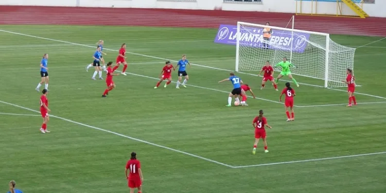 U17 Kadın Milli Takımı, Avrupa Şampiyonası’nda Estonya’yı 3-1 mağlup ederek A Ligi’ne yükseldi