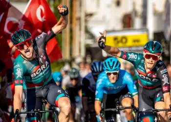 58. Cumhurbaşkanlığı Türkiye Bisiklet Turu’nun Marmaris-Bodrum etabını Nico Denz kazandı