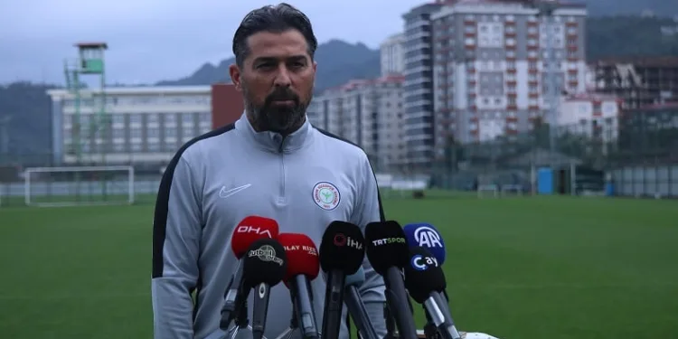 Çaykur Rizespor Teknik Direktörü İlhan Palut: “Güzel sonuçlar almaya devam edeceğiz”