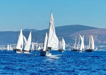 Bodrum’da 150 tekne ve bin 500’ü aşkın yarışçı rüzgarla buluştu