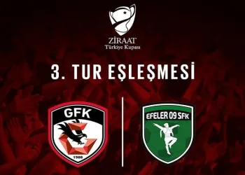 Gaziantep FK’nın kupadaki rakibi Efeler 09 Spor FK