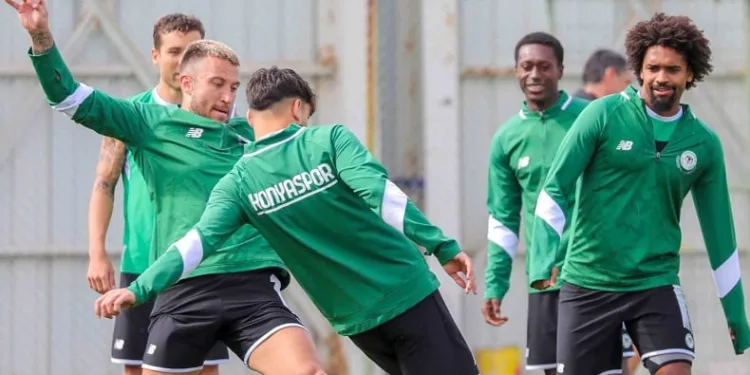 Konyaspor, Pendikspor maçı hazırlıklarını sürdürüyor