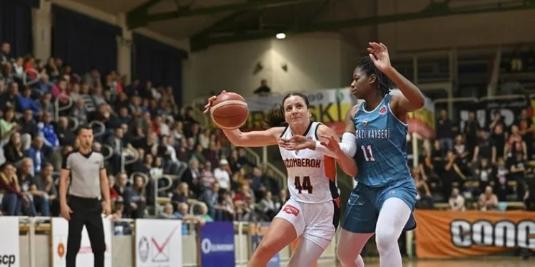 Euro Cup Women G Grubu: MBK Ruzomberok: 63 Melikgazi Kayseri Basketbol: 87