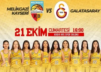 Melikgazi Kayseri Basketbol’a Gençler Ligi’nde ilk rakip Galatasaray