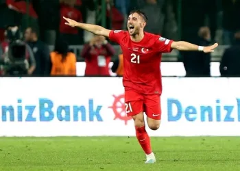 Yunus Akgün’ün Letonya maçında attığı gol haftanın golü seçildi