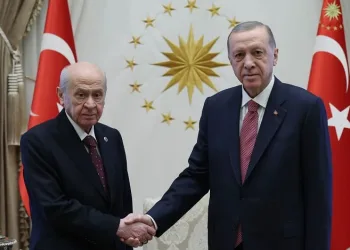 Cumhurbaşkanı Erdoğan, MHP Genel Başkanı Bahçeli’yi kabul etti
