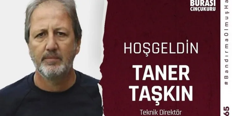 Taner Taşkın Bandırmaspor’da