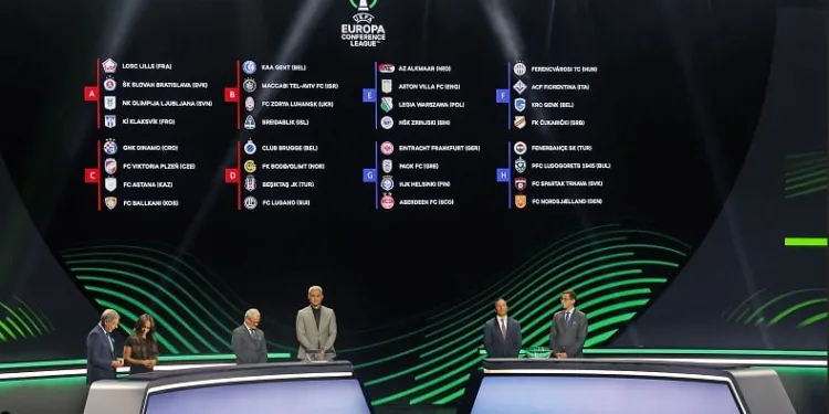 UEFA Avrupa Konferans Ligi’nde 3. hafta maçları yarın oynanacak