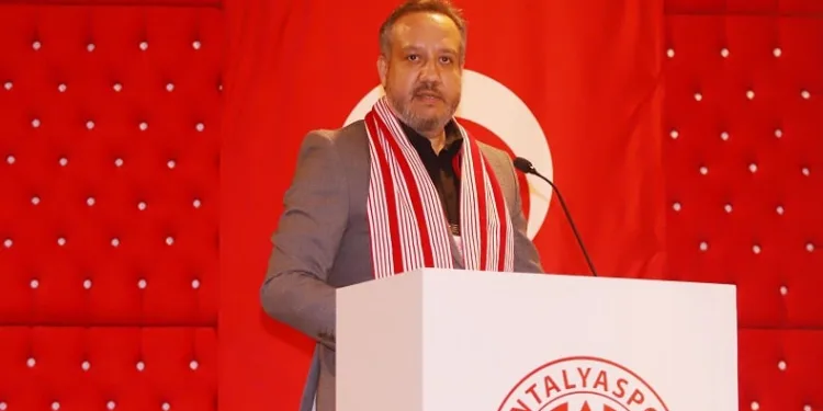 Antalyaspor A.Ş Yönetim Kurulu’nun yeni başkanı Sinan Boztepe oldu