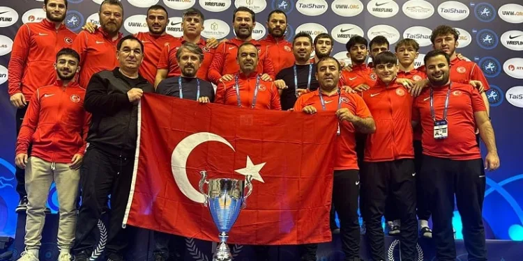 U23 Dünya Güreş Şampiyonası’nda milliler serbest stilde ilk kez takım halinde ikinci