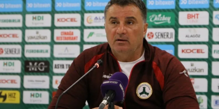 Giresunspor eski teknik direktörü Mustafa Kaplan: “Birlik ve beraberlik sağlanırsa bu günler geride kalır”