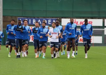 Trabzonspor, Fatih Karagümrük maçının hazırlıklarını sürdürdü