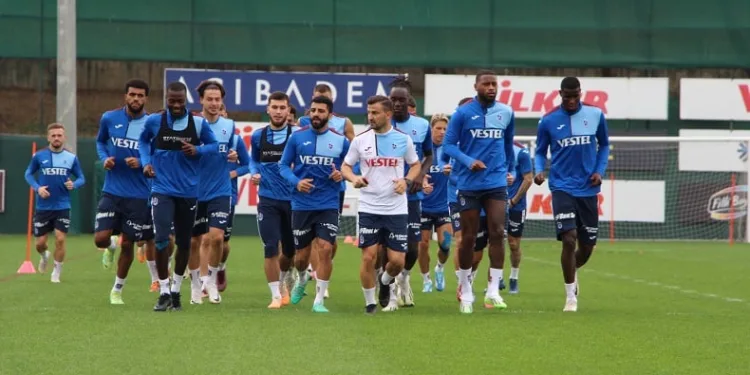 Trabzonspor, Fatih Karagümrük maçının hazırlıklarını sürdürdü