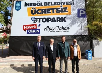 İnegöl’de 150 araçlık otopark hizmete girdi