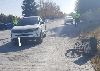 Cipin çarptığı bisiklet sürücüsü hayatını kaybetti