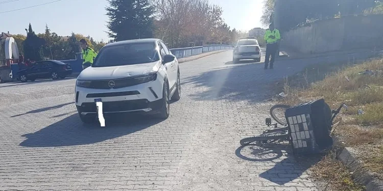 Cipin çarptığı bisiklet sürücüsü hayatını kaybetti