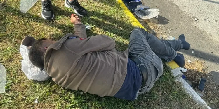 Motosiklet sürücüsü kazada ağır şekilde yaralandı