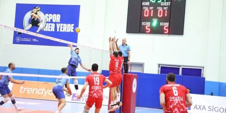 AXA Sigorta Efeler Ligi: Develi Belediyespor: 1 – Spor Toto: 3