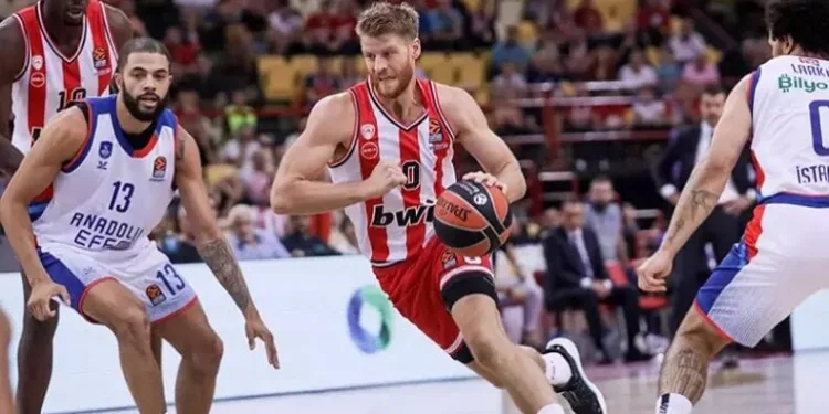 Anadolu Efes, Olympiakos’a 75-57 mağlup oldu