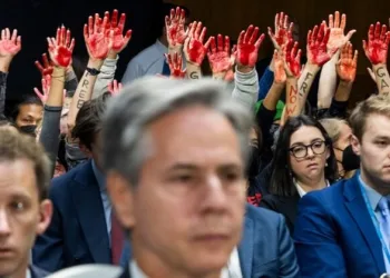 ABD senatosu’nda İsrail protesto edildi