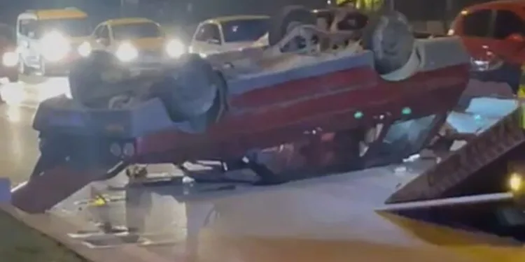 Sırameşeler’de korkutan kaza
