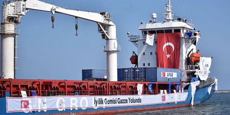 Türkiye’den Gazze’ye insani yardım