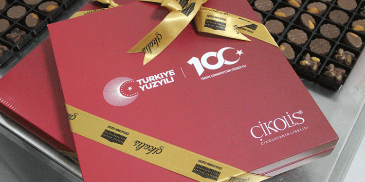 100. yıla özel çikolata üretildi