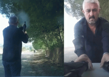 Yayında tehditler savurdu, 3 kişiyi vurdu